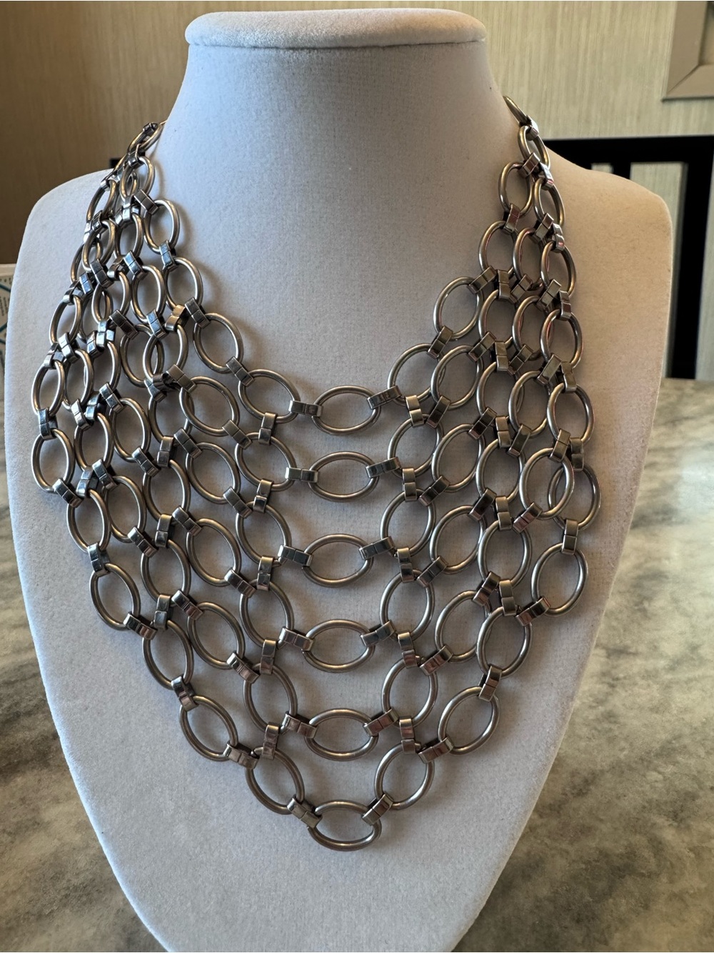 Steel by Design - Women’s bib necklace